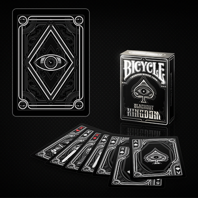 Bicycle Blackout Kingdom Deck by Gambler's Warehouse - Trick