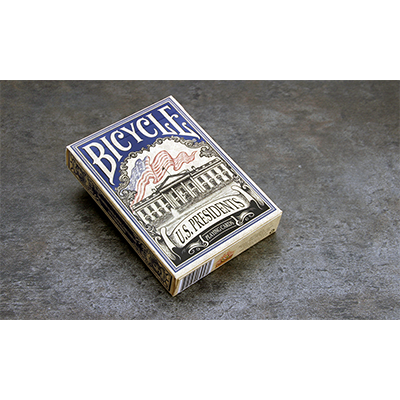 US President Playing Cards (Blue) by Collectable Playing Cards -