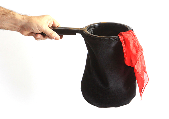 Change Bag Velvet REPEAT WITH ZIPPER (All Black) by Bazar de Mag