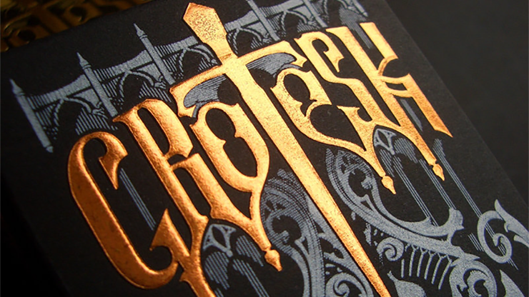 Grotesk Macabre Playing Cards (Black Tuck) by Lotrek - Trick