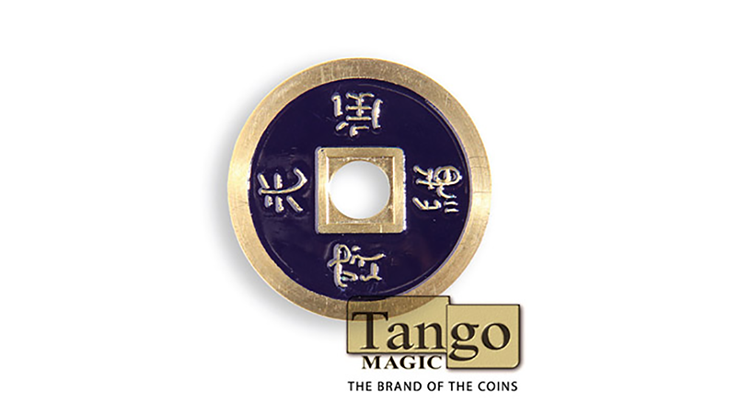 Dollar Size Chinese Coin (Purple) by Tango (CH034)