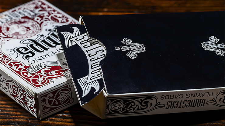 Gamesters Standard Edition Playing Cards (Black) by Whispering I