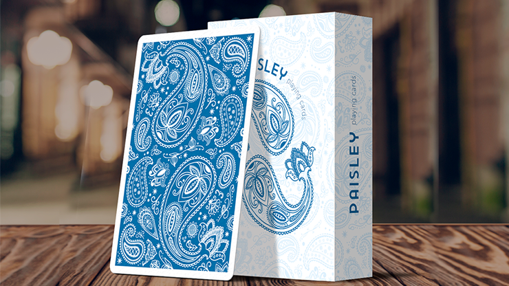Limited Edition Paisley (French Blue) Playing Cards
