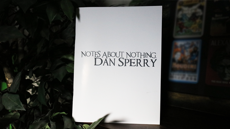 NOTES ABOUT NOTHING by Dan Sperry - Book
