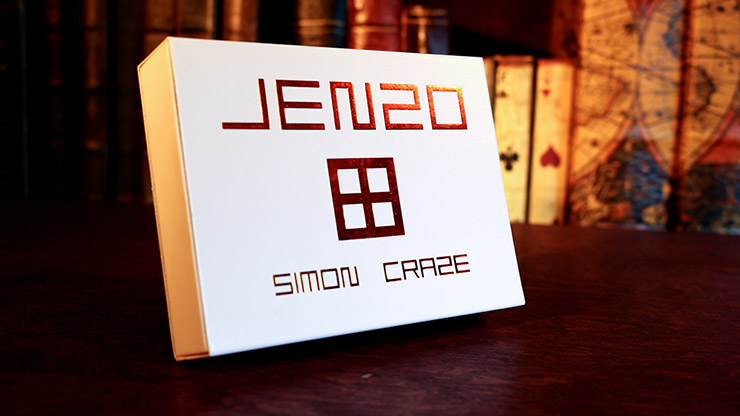JENZO White (Gimmicks and Online Instructions) by Simon Craze -