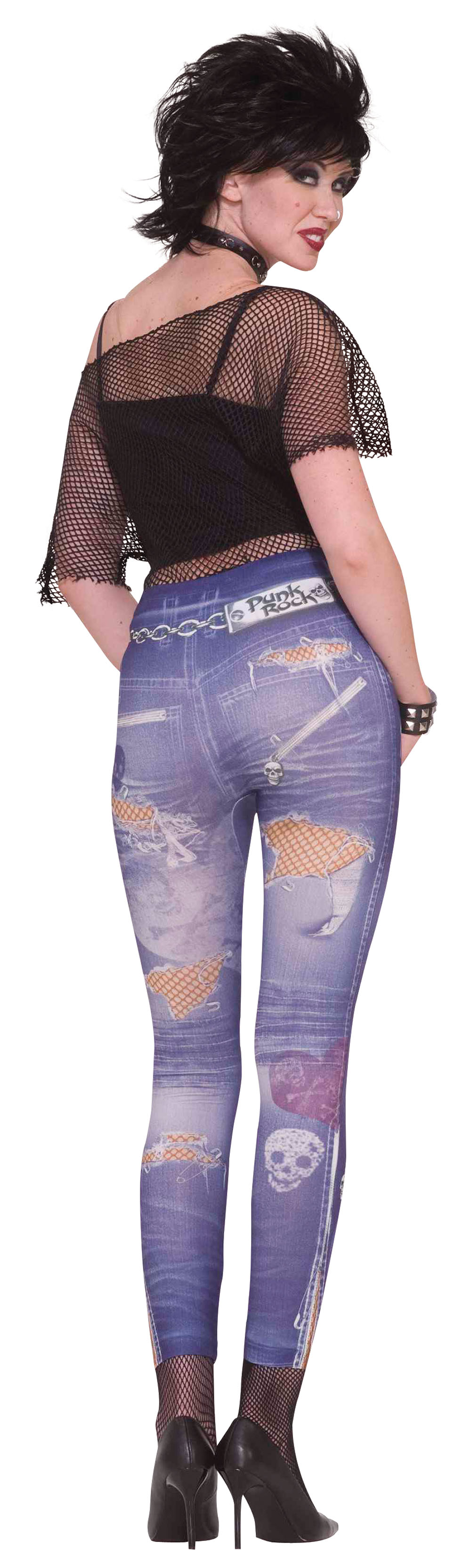 Punk Rock Jean Leggings