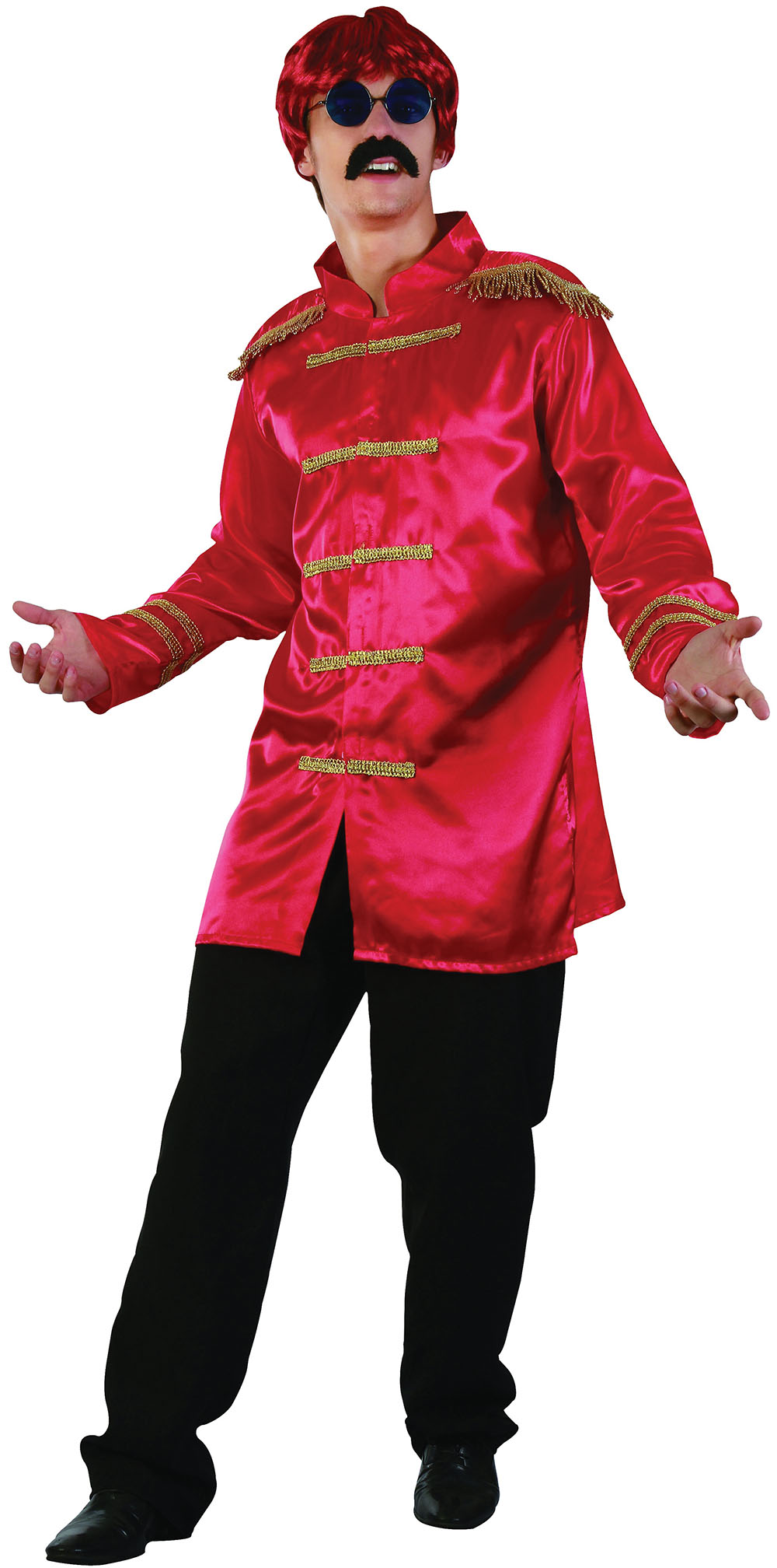 Sgt Pepper Jacket Budget. Red