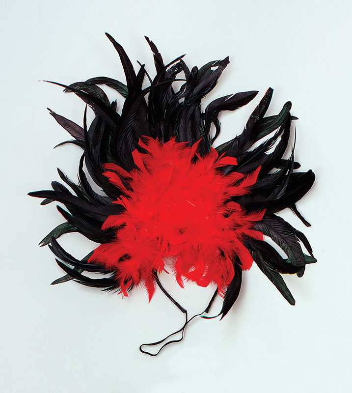 Can Can Headband Red