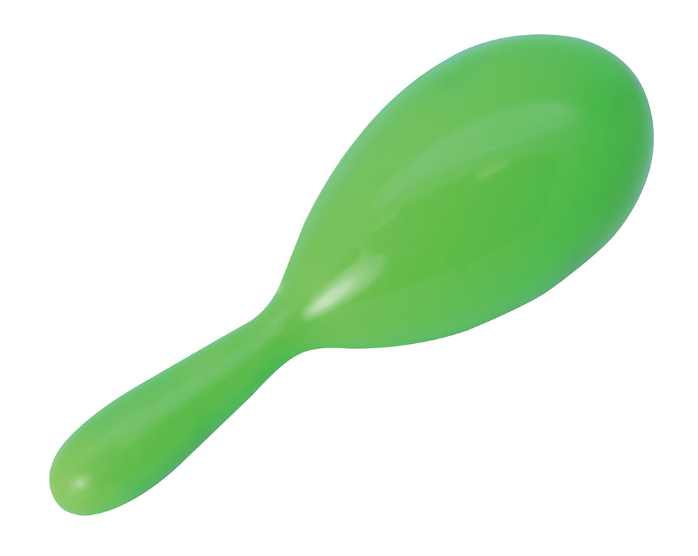 Maracas. Neon Green