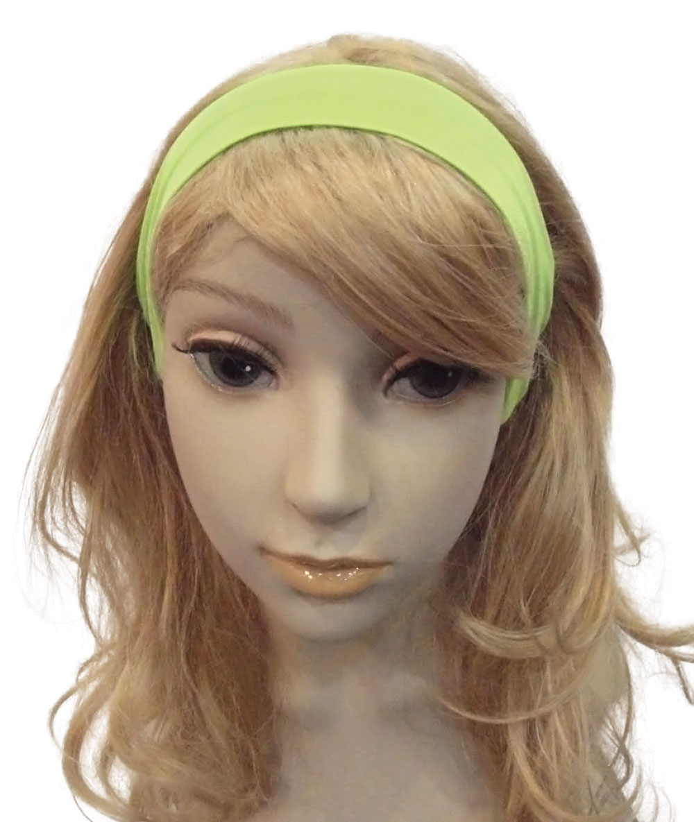 Neon 80's Hairband. Green