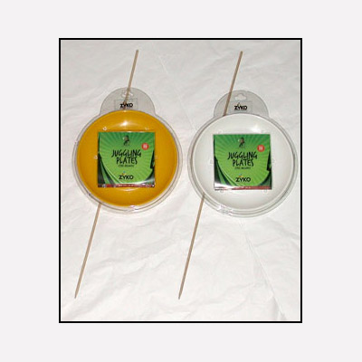 Spinning Plate Set (W/Wooden Stick and DVD) - Red by Zyko - Tric