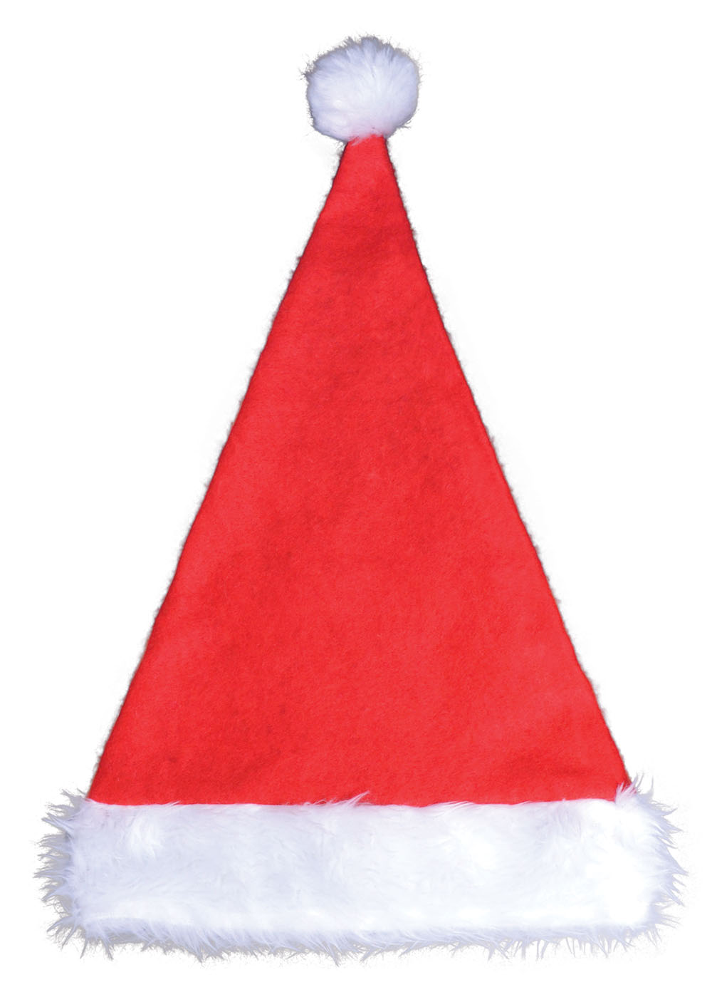 Santa Hat + Fur Trim