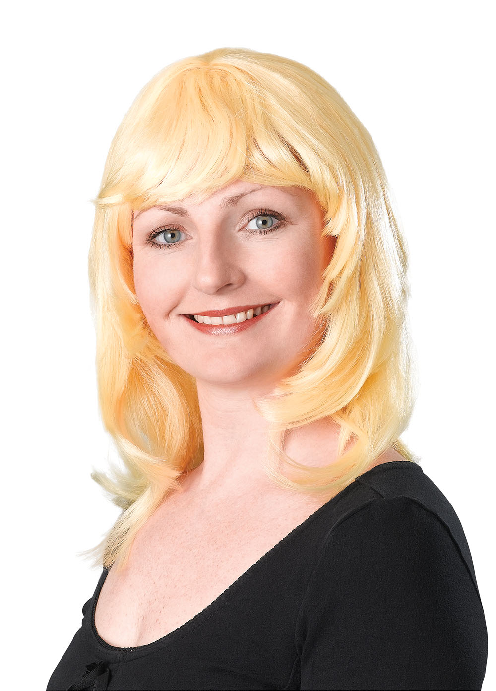 Layered Female. Blonde
