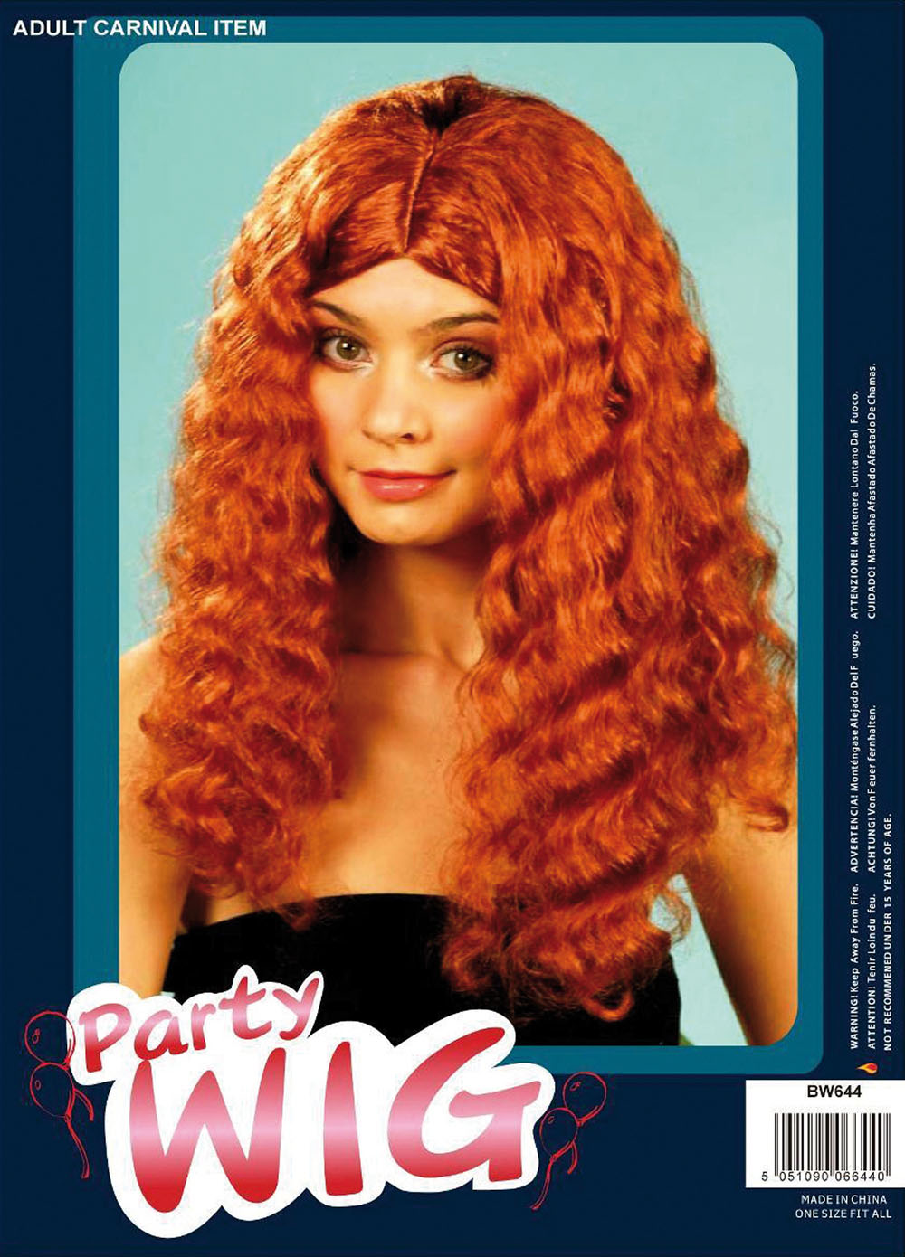 Frizzy Long. Auburn