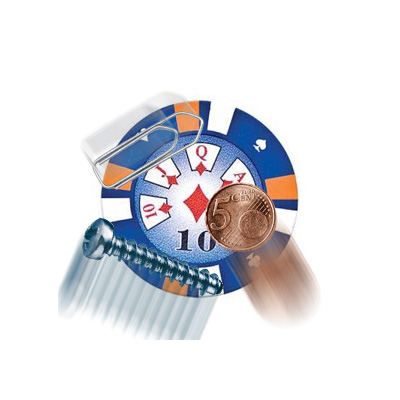 Strong Magnetic Casino Chip by Magicshop - Trick