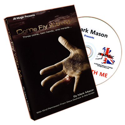 Come Fly With Me (Half Dollar) by Mark Mason and JB Magic - DVD