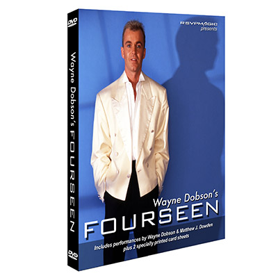Fourseen (With 2 Sheets and DVD) by Wayne Dobson) - DVD