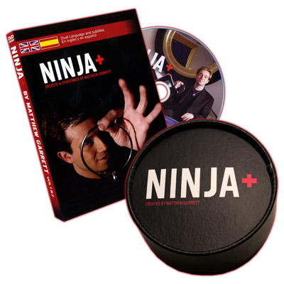 Ninja+ 1 & 2 (Props and DVD, SPANISH and English) by Matthew Gar