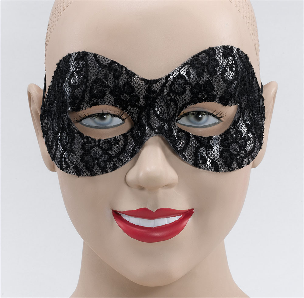 Black Lace Domino