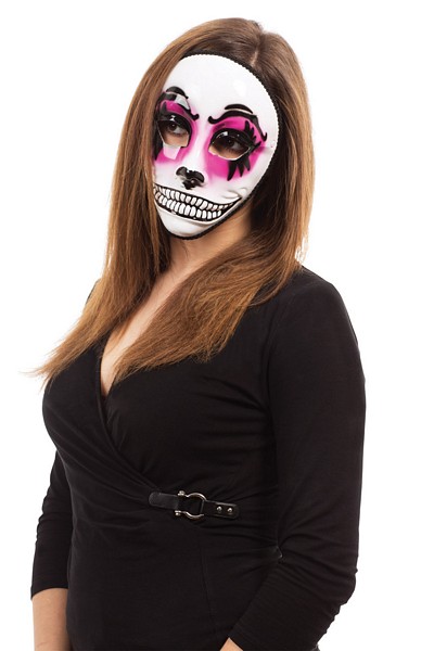 Pink/Black Venom Grin Mask (G/F)