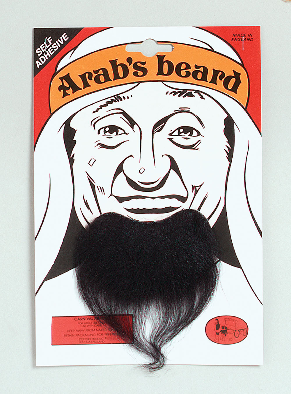 Goatee/Arab Beard. Black