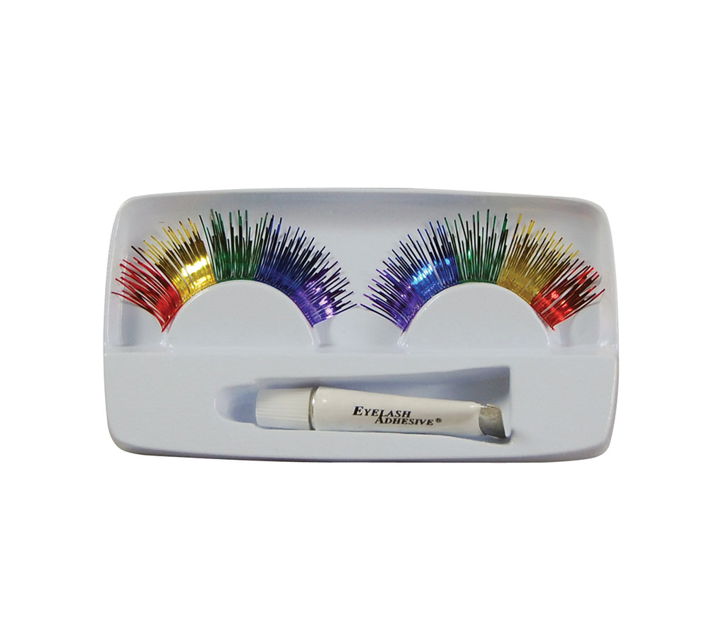 Eyelashes. Rainbow