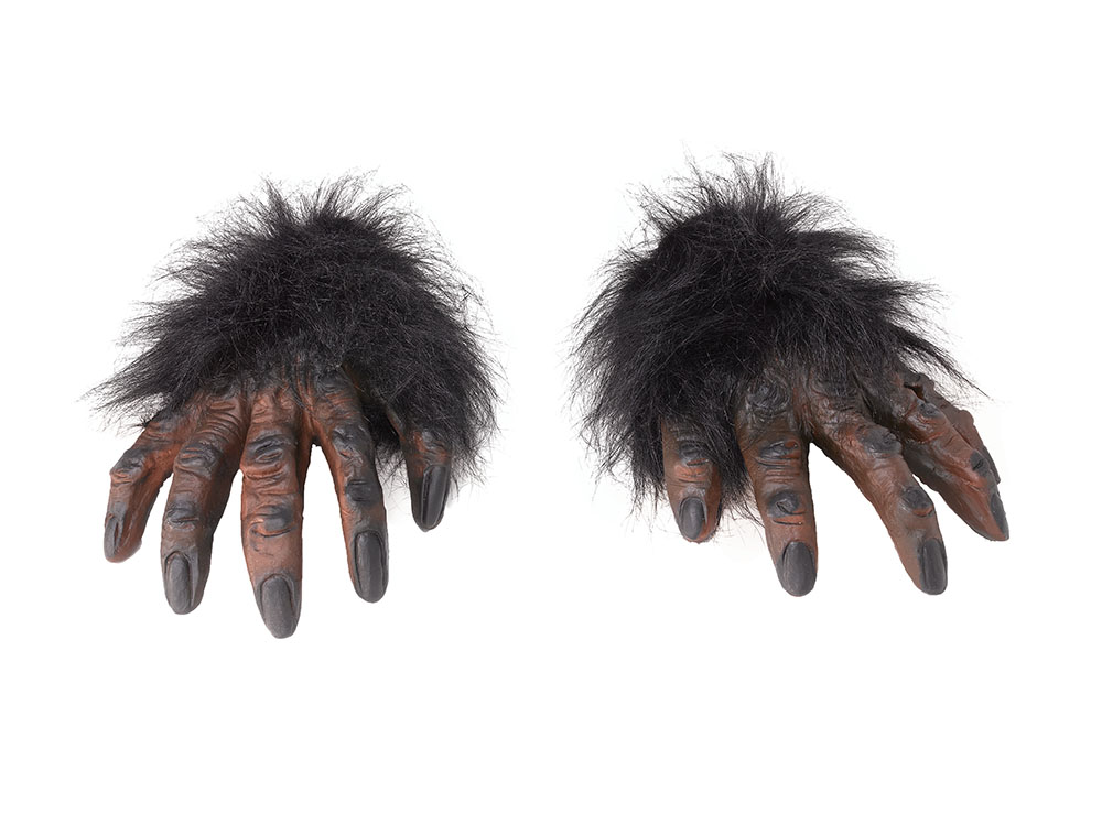 Hairy Hands. Brown