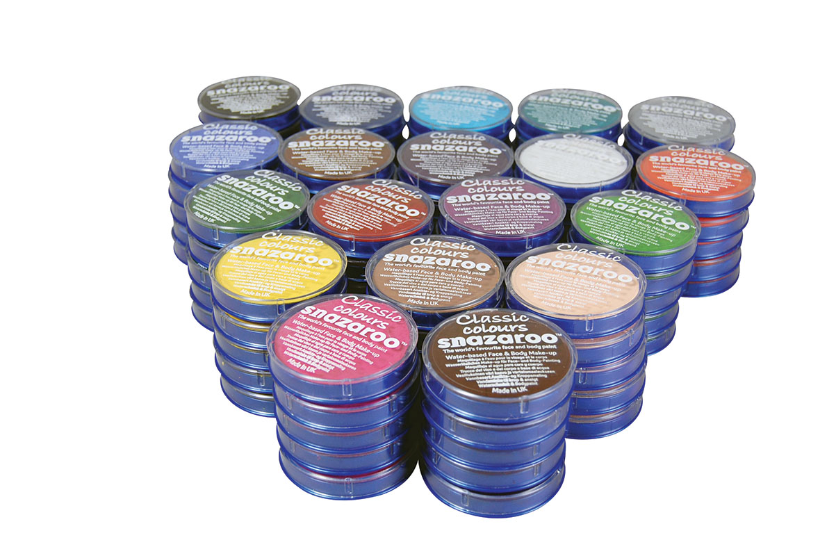 Snazaroo Orange 18 ml Tubs