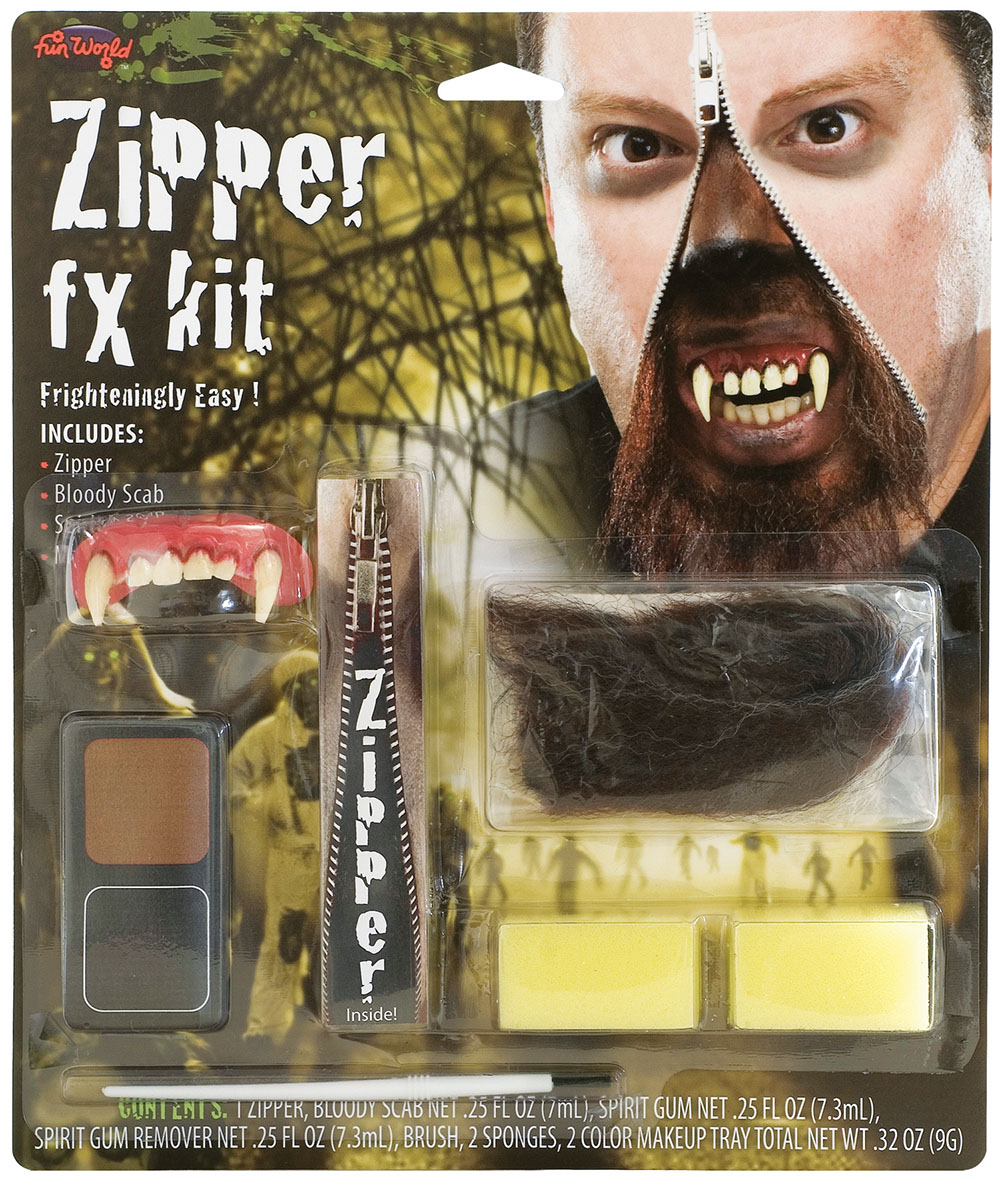 Werewolf Zipper FX Kit