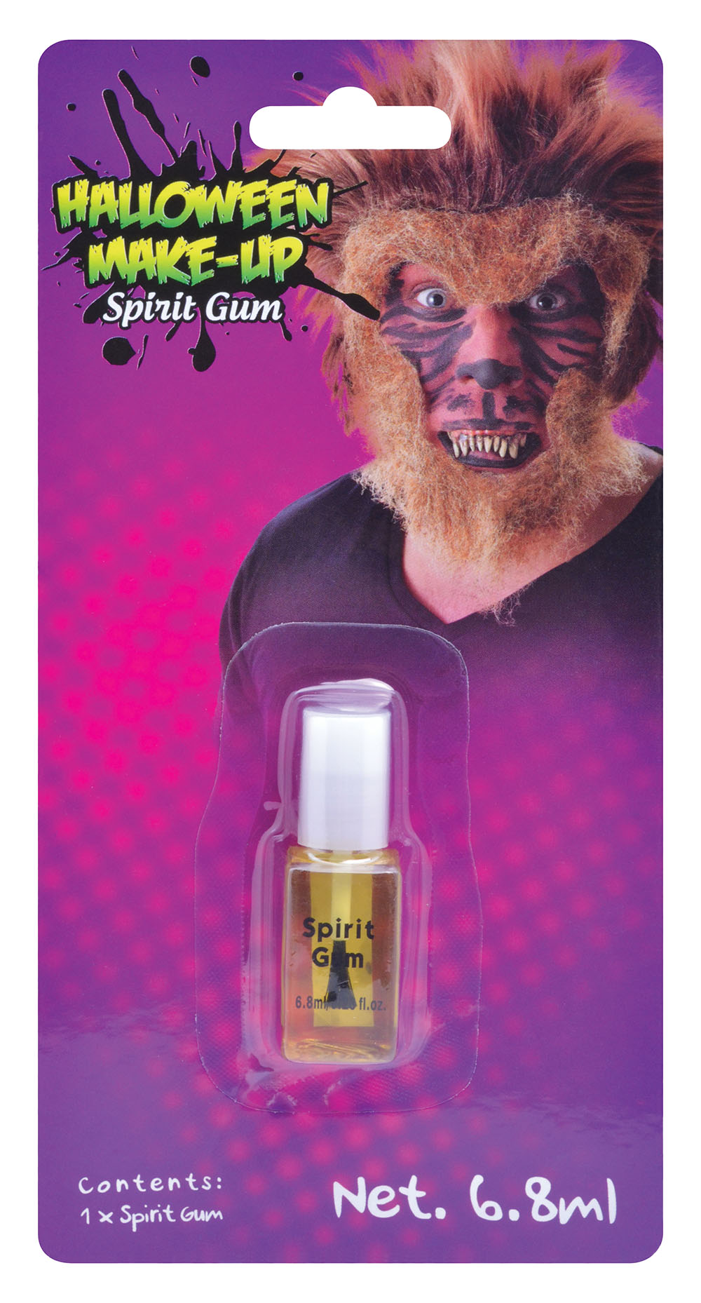 Spirit Gum + Brush. Blister Carded (6.8ml)