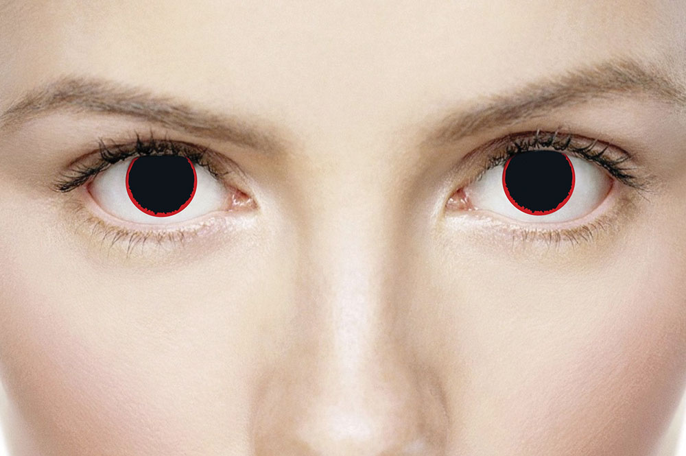 Xtreme Eyez Lens. 1 Day. Hellraiser