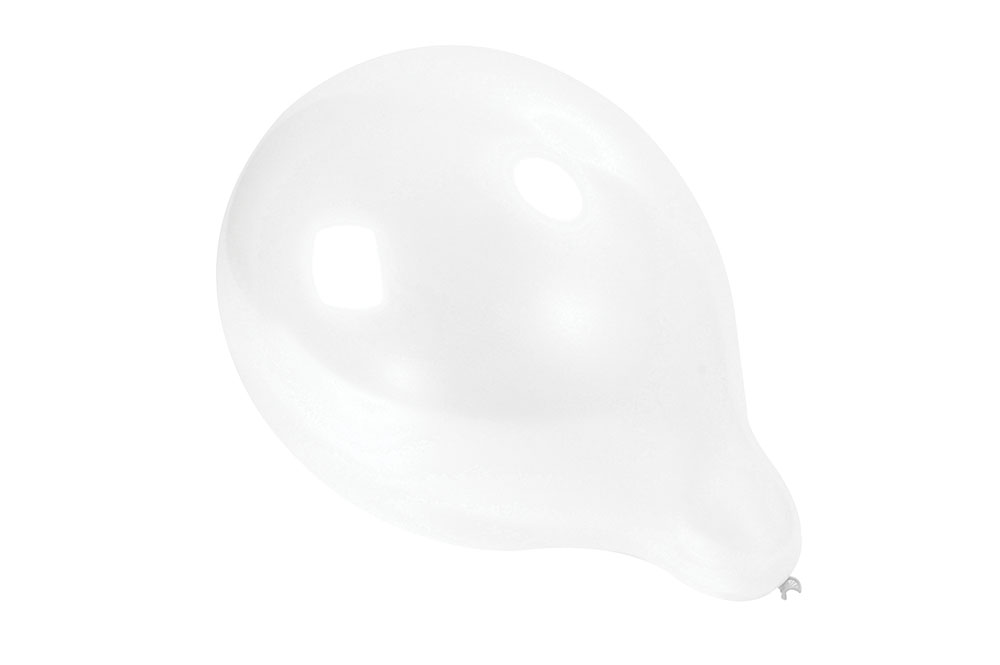 Pearlised White 12" Balloons