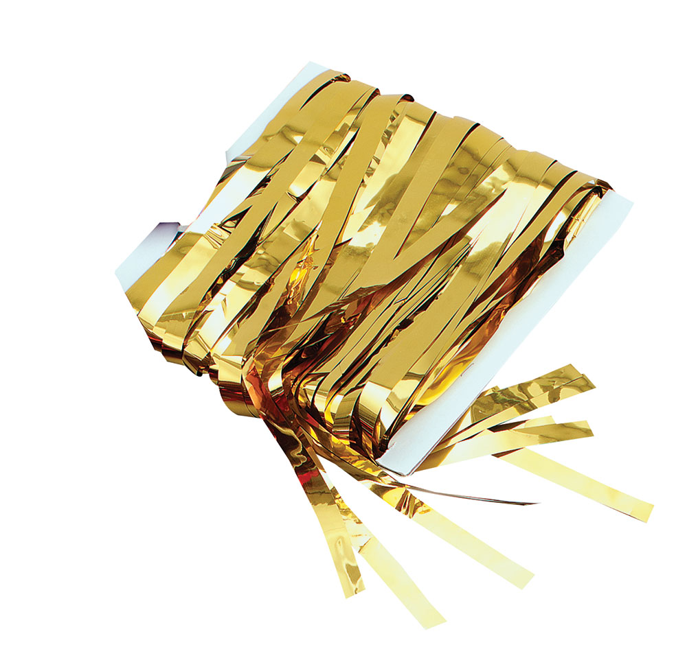 Tinsel Curtain Gold