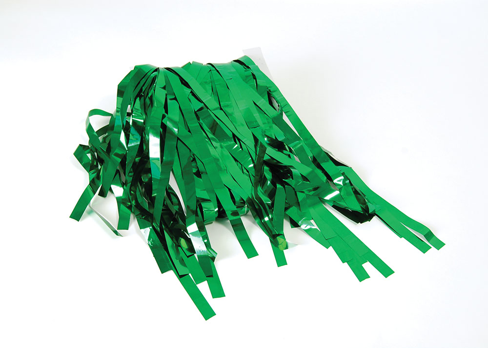 Tinsel Curtain Green