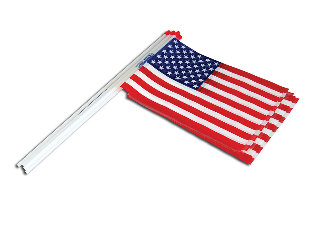 Stars & Stripes Flags. 8" x 11"
