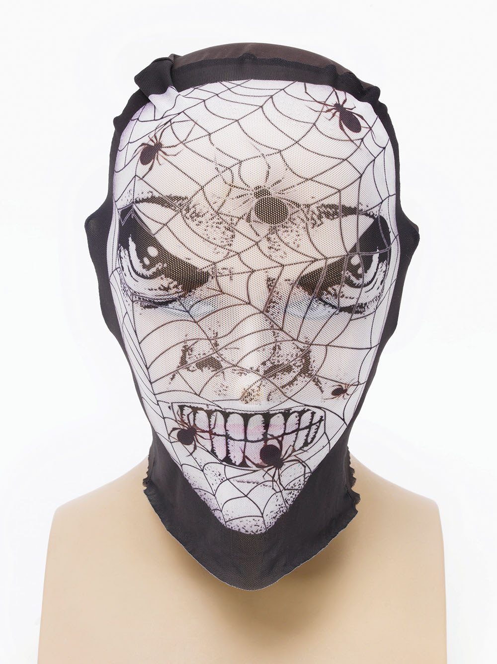 Tattoo Net Mask. 'Spider Face'