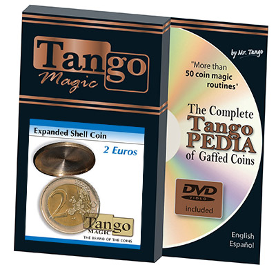 Expanded 2 Euro Shell (w/DVD) by Tango - Trick (E0001)