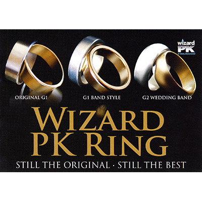 Wizard PK Ring Original (FLAT, SILVER, 25mm, Extra Large) by Wor