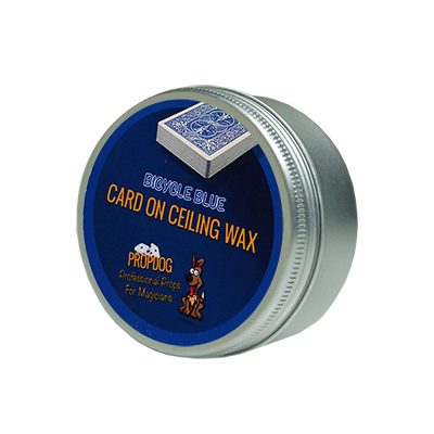 Card on Ceiling Wax 15g (blue) by David Bonsall - Trick