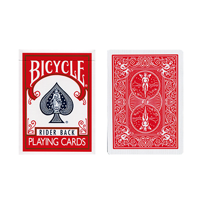 Red One Way Forcing Deck (Black and White Joker only)