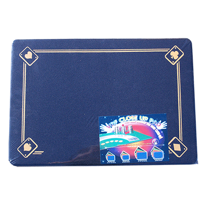 PRO VDF Close Up Pad with Printed Aces (Black) by Di Fatta Magic