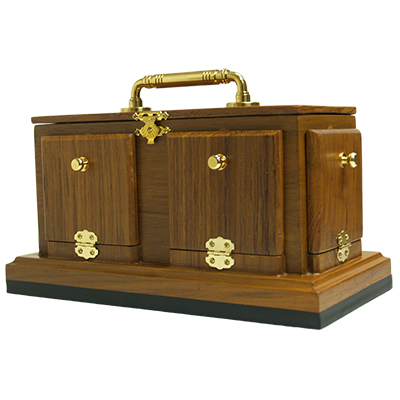 The Tora Wooden Cube by Tora Magic - Trick