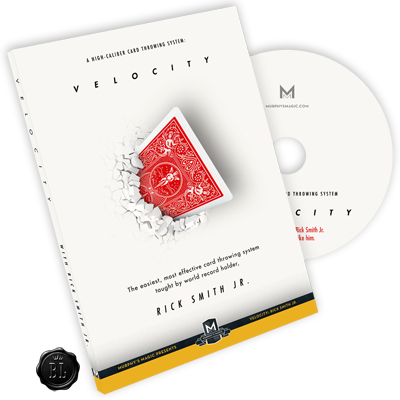 Velocity : High-Caliber Card Throwing System by Rick Smith Jr. -